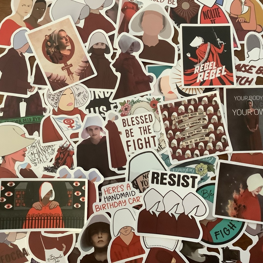 Special order 40 pc Handmaid’s Tale vinyl stickers - Picture 2 of 2
